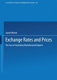 Produktbild: Exchange Rates and Prices