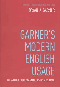 Produktbild: Garners Modern English Usage 4