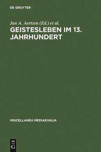 Produktbild: Geistesleben im 13. Jahrhundert