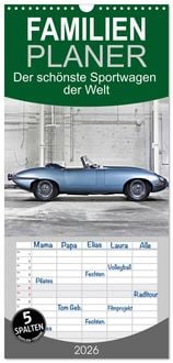 Produktbild: Familienplaner 2026 - Der sch&ouml;nste Sportwagen der Welt mit 5 Spalten (Wandkalender, 21 x 45 cm) CALVENDO