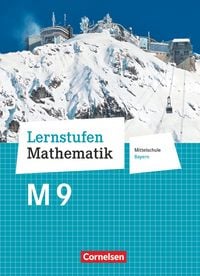 Produktbild: Lernstufen Mathematik - Mittelschule Bayern 2017 - 9. Jahrgangsstufe