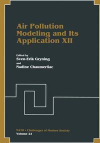 Produktbild: Air Pollution Modeling and Its Application XII