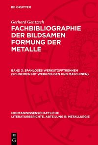 Produktbild: Spanloses Werkstofftrennen (Schneiden mit Werkzeugen und Maschinen)