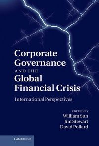 Produktbild: Corporate Governance and the Global Financial Crisis