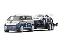 Produktbild: SIKU 2569 VW ID. Buzz mit Porsche 911 GT3 RS
