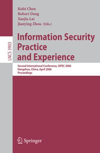 Produktbild: Information Security Practice and Experience