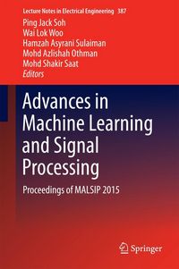 Produktbild: Advances in Machine Learning and Signal Processing