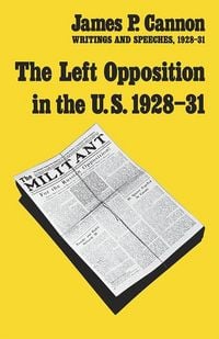 Produktbild: The Left Opposition in the U.S.