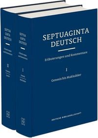 Produktbild: Septuaginta Deutsch. Erl&auml;uterungen und Kommentare