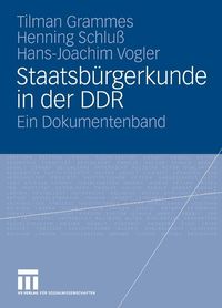 Produktbild: Staatsb&uuml;rgerkunde in der DDR
