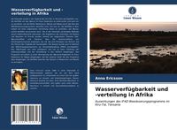 Produktbild: Wasserverf&uuml;gbarkeit und -verteilung in Afrika
