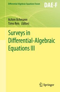 Produktbild: Surveys in Differential-Algebraic Equations III