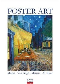 Produktbild Poster Art Kalender 2026 - Monet, Van Gogh, Matisse, Kandinsky