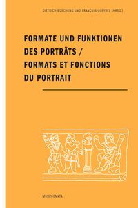 Produktbild: Formate und Funktionen des Portr&auml;ts / Formats et fonctions du portrait