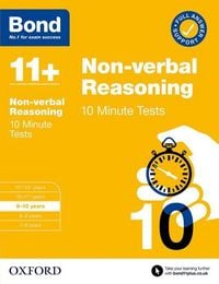 Produktbild: Bond 11+ Non-verbal Reasoning 10 Minute Tests for Age 9-10 | For 2026 GL Assessment & other 11 plus entrance exams