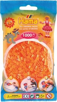Produktbild: Hama Perlen neon-orange, 1000 Stück