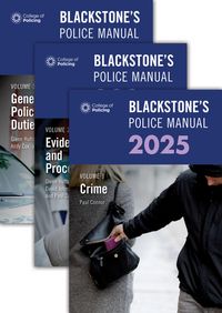 Produktbild: Blackstone's Police Manuals 2025 Three Volume Set