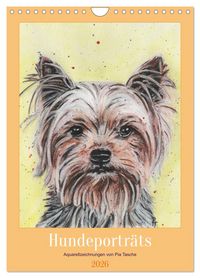 Produktbild: Hundeportr&auml;ts - Aquarellzeichnungen von Pia Tasche (Wandkalender 2026 DIN A4 hoch), CALVENDO Monatskalender