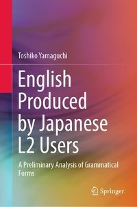 Produktbild: English Produced by Japanese L2 Users