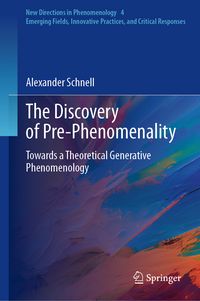 Produktbild: The Discovery of Pre-Phenomenality