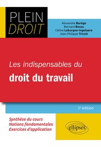 Produktbild: Les indispensables du droit du travail
