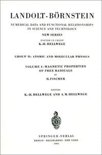 Produktbild: Magnetic Properties of Free Radicals / Magnetische Eigenschaften freier Radikale