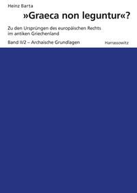 Produktbild: "Graeca non leguntur"?