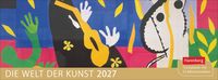 Produktbild: Die Welt der Kunst Premium-Tischplaner 2027 - Wochenkalender mit 53 Meisterwerken