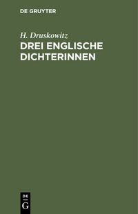 Produktbild: Drei englische Dichterinnen