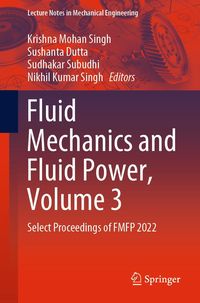 Produktbild: Fluid Mechanics and Fluid Power, Volume 3