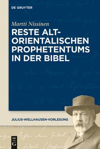 Produktbild: Reste altorientalischen Prophetentums in der Bibel