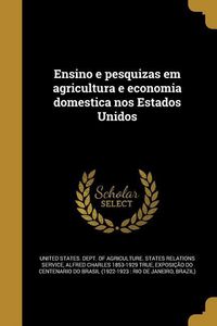Produktbild: Ensino e pesquizas em agricultura e economia domestica nos Estados Unidos