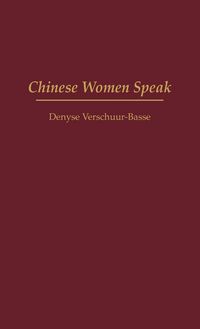 Produktbild: Chinese Women Speak