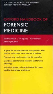 Produktbild: Oxford Handbook of Forensic Medicine
