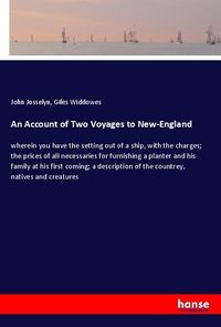 Produktbild: An Account of Two Voyages to New-England