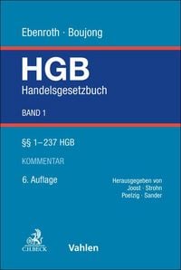 Produktbild: Handelsgesetzbuch Bd. 1: &sect;&sect; 1-237