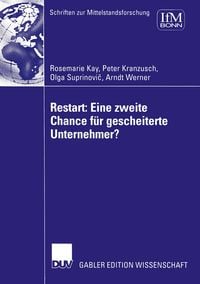 Produktbild: Restart: Eine zweite Chance f&uuml;r gescheiterte Unternehmer?