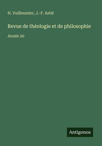 Produktbild: Revue de th&eacute;ologie et de philosophie