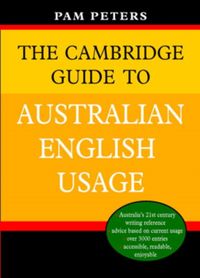 Produktbild: Peters, P: The Cambridge Guide to Australian English Usage