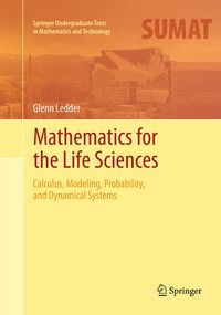 Produktbild: Mathematics for the Life Sciences