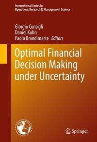 Produktbild: Optimal Financial Decision Making under Uncertainty