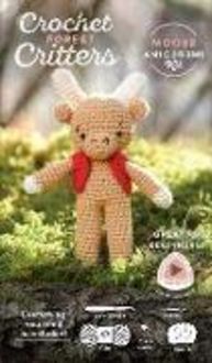 Produktbild: Crochet Forest Critters Amigurumi Kit Moose