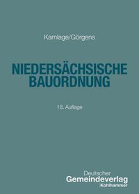 Produktbild: Nieders&auml;chsische Bauordnung