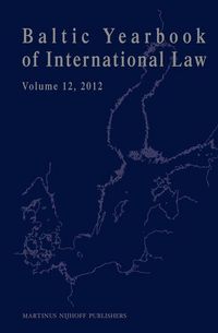 Produktbild: Baltic Yearbook of International Law, Volume 12 (2012)