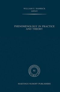 Produktbild: Phenomenology in Practice and Theory