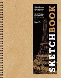 Produktbild: Sketchbook 8.5 x 11" Kraft Spiral Hardcover Mixed Media Sketchbook for Drawing