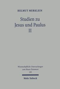 Produktbild: Studien zu Jesus und Paulus II