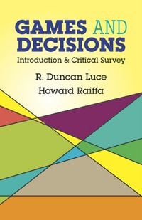 Produktbild: Games and Decisions: Introduction and Critical Survey