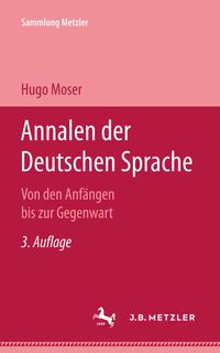 Produktbild: Annalen der deutschen Sprache