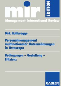 Produktbild: Personalmanagement multinationaler Unternehmungen in Osteuropa